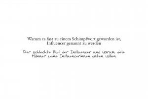 Der schlechte Ruf der Influencer und warum es fast zu einem Schimpfwort geworden ist, Influencer genannt zu werden